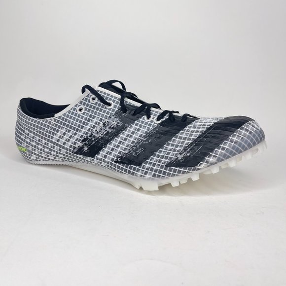 Adidas Adizero FINESSE Track & Field Grey Black Sprint Spikes 7,10,11 FY0335 main image 7